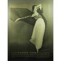 1958 Vanity Fair Night Gown Advertisement - photo by Richard Avedon