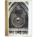 Clock, Wells Cathedral, England, Postcard