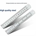 6" inch 15cm 150mm S/Steel Double Sided Ruler M...