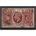 GB 1935 KGV 1 1/2d Brown Silver jubilee SG 455(62