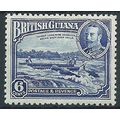 British Guiana 1934 SG292 6c Deep Ultramarine M...