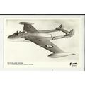 Aviation DE HAVILLAND VENOM Postcard by Flight ...