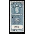 Canada #FSC 24 Law Stamp Revenue USED