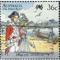 AUSTRALIA, SHIP, First Fleet, Royal Marine, gre...