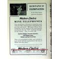 WESTERN ELECTRIC 1910 Distance Eliminated MINE ...