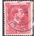 Belgium 1936 - SG747 - 1f red - King Leopold 11...