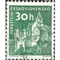 CZECHOSLOVAKIA, Pernstejn castle, green 1960, 3...