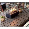 Two Harbors 14" Patio Tabletop Fireplace Black ...