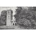 NICE PRINTED POSTCARD OF COOMBE FLOREY CHURCH T...