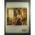 1983 Clarks Wallabee Shoes Ad - You Can't Stand on Good Looks Alone