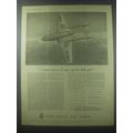 1954 The Royal Air Force Ad - And there I was, up in this jet