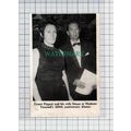 C5347) Lester Piggott & Wife Susan Madame Tussa...
