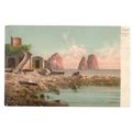 THE RUINS, CAPRI, ITALY unused antique postcard...