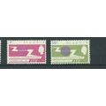 st.lucia stamps sg212 hm sg 212 set itu