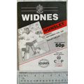 1987 programme Widnes v. Hunslet