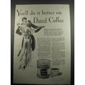 1933 Chase & Sanborn Coffee Ad - You'll do it b...