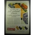 1933 Kraft Cheese Ad - Never before.. this full...