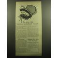 1958 Members New York Stock Exchange Ad - The green that lines your pocketbook