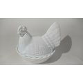 large cock nesting chicken hen nest egg store m...