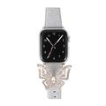 Bowknot Glitter Diamond Replacement Strap Watch...