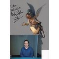 Andy Secombe as Whatto Star Wars Hand Signed Au...