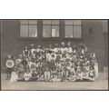 A School Play in Lancashire, c.1910 - RP Postcard