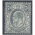 1910 SG249 7d Slate Grey Light Mounted Mint