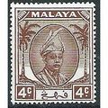 Pahang 1950 SG56 4c Brown Mounted Mint .. ..