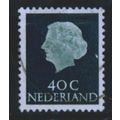 NETHERLANDS 1953 SG 782 40c DEEP SLATE BLUE FIN...