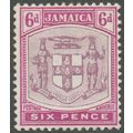 Jamaica 1911 6d dull & bright purple SG 44 unused