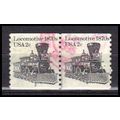 Used 1897A 2c Locomotive Fine CNP Left 8 PA0301