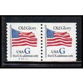 2890 32c G Old Glory Very Fine MNH CNP Left A33...