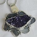 Ome Amethyst A necklace