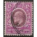 E Africa & Uganda 1907 SG38 12c Dull & Bright P...
