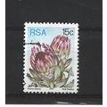 SouthAfrica.SG424 15c Protea Eximia.Fine Used.S...