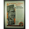 1937 Babcock & Wilcox Integral-Furnace Boilers Ad
