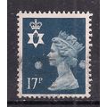 Northern Ireland GB 1990 17p Deep Blue Machin S...