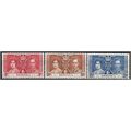 Dominica 1937 Coronation Set SG96-98 Mounted Mi...