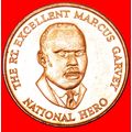 Ⰶ GARVEY (1887-1940): JAMAICA★25 CENTS 2003 MIN...
