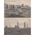 Cairo Tombs Of Khalifs 2x Egyptian Old Postcard s