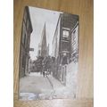 1920s fr Postcard - Chesterfield Church & Stree...