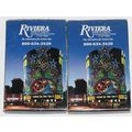 Two Vintage Las Vegas Riviera Hotel & Casino Bo...