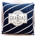 Greatest Ever Grandad Cushion Blue & White 30 C...