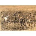 FENCE OUT OF THE WOOD 1886 George Finch Mason -...