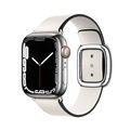 Modern Style Leather Watch Band For Apple Watch...