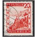 Mi 842: 20 g. vermilion Definitive Stamp: Gebha...
