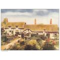 Artist Drawn Anne Hathaway's Cottage Shorttery ...