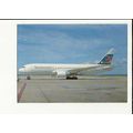 Aviation COOK ISLANDS BOEING 767-277 Postcard b...