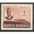 North Borneo 1950 - SG356 - 1c brown - Mt. Kina...