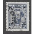 ARG 1935 20c 'M. GUEMES' FINE USED (EBID79-100)